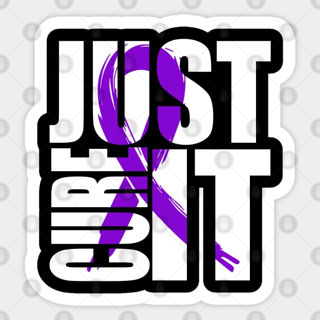 Just Cure Fibromyalgia Awareness Sticker by KHANH HUYEN